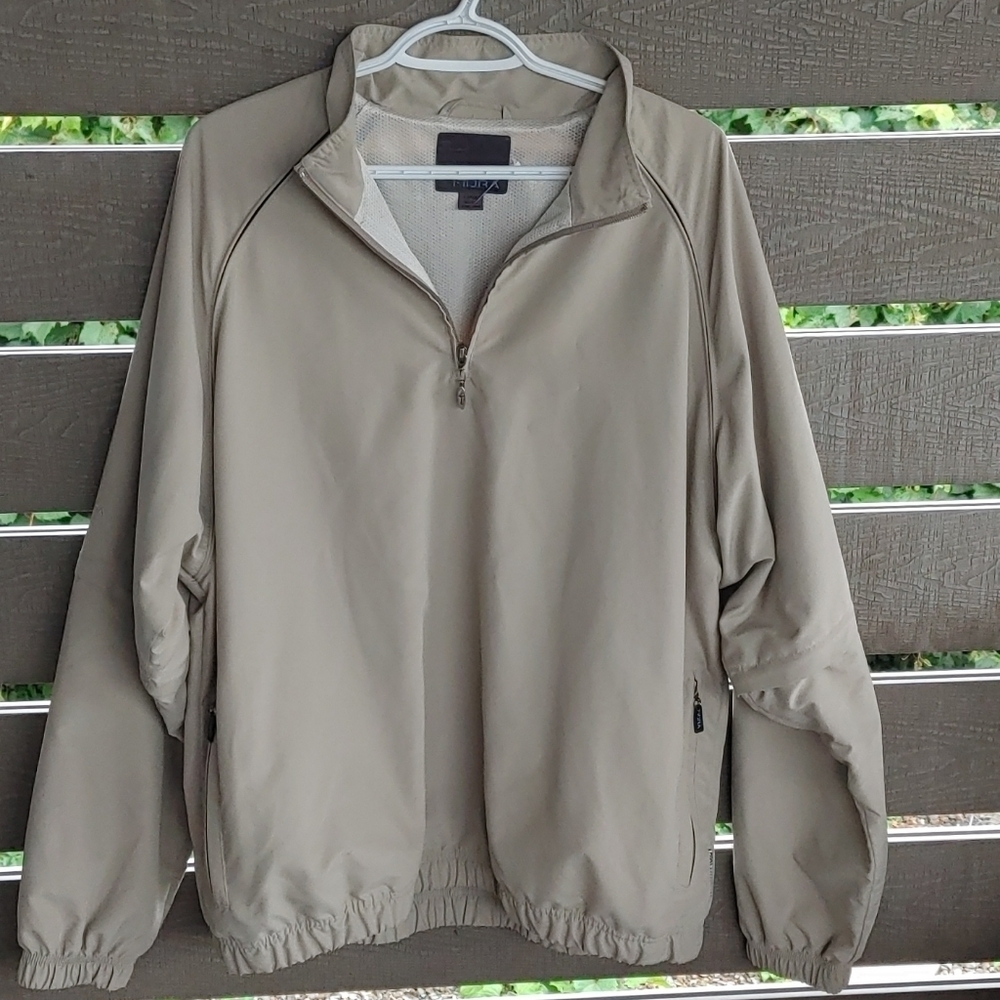 FIDRA Removable Sleeves Men's Golf Pullover Size‎ L